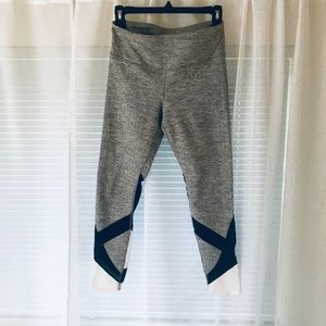 Black Striped Leggings